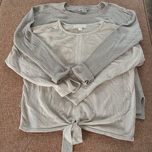 Barefoot dreams cozy sweater set.